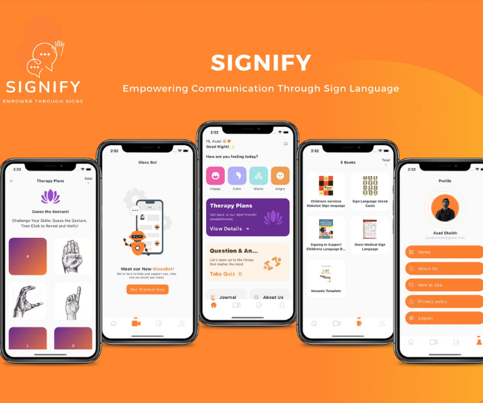 Signify brand identity project showcase